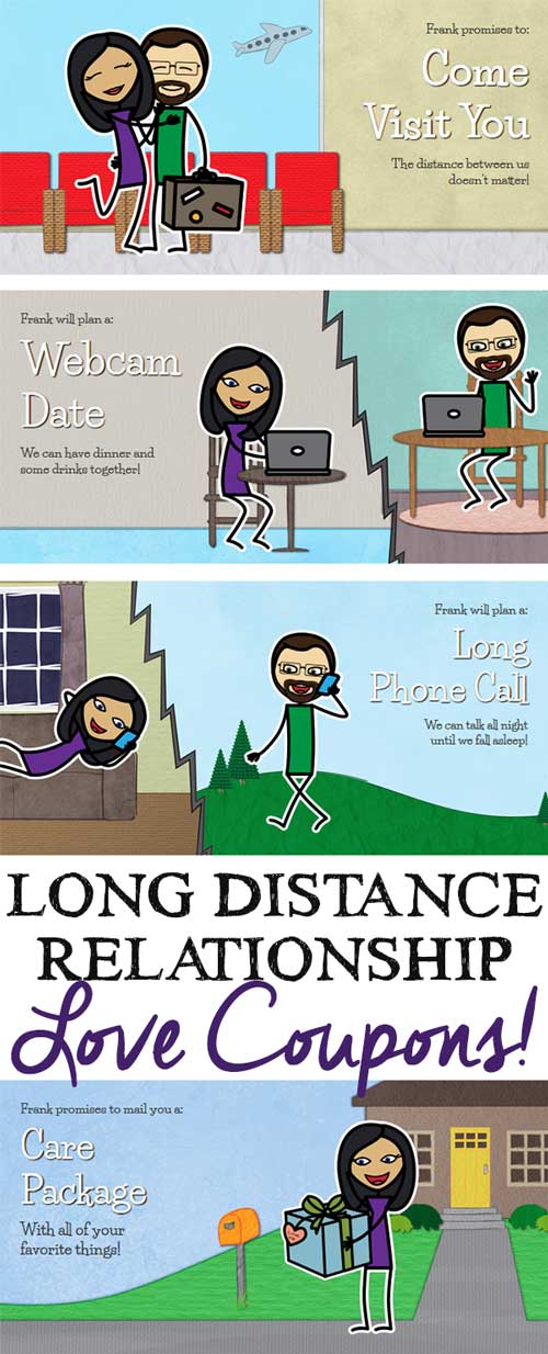 long distance relationship love coupons