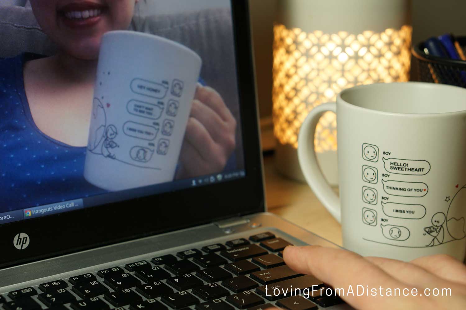 personalized distance relationship mug